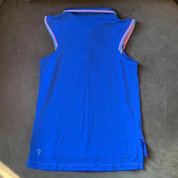 Ivivva Girls Sleeveless Polo Golf Shirt - Picture 3 of 3